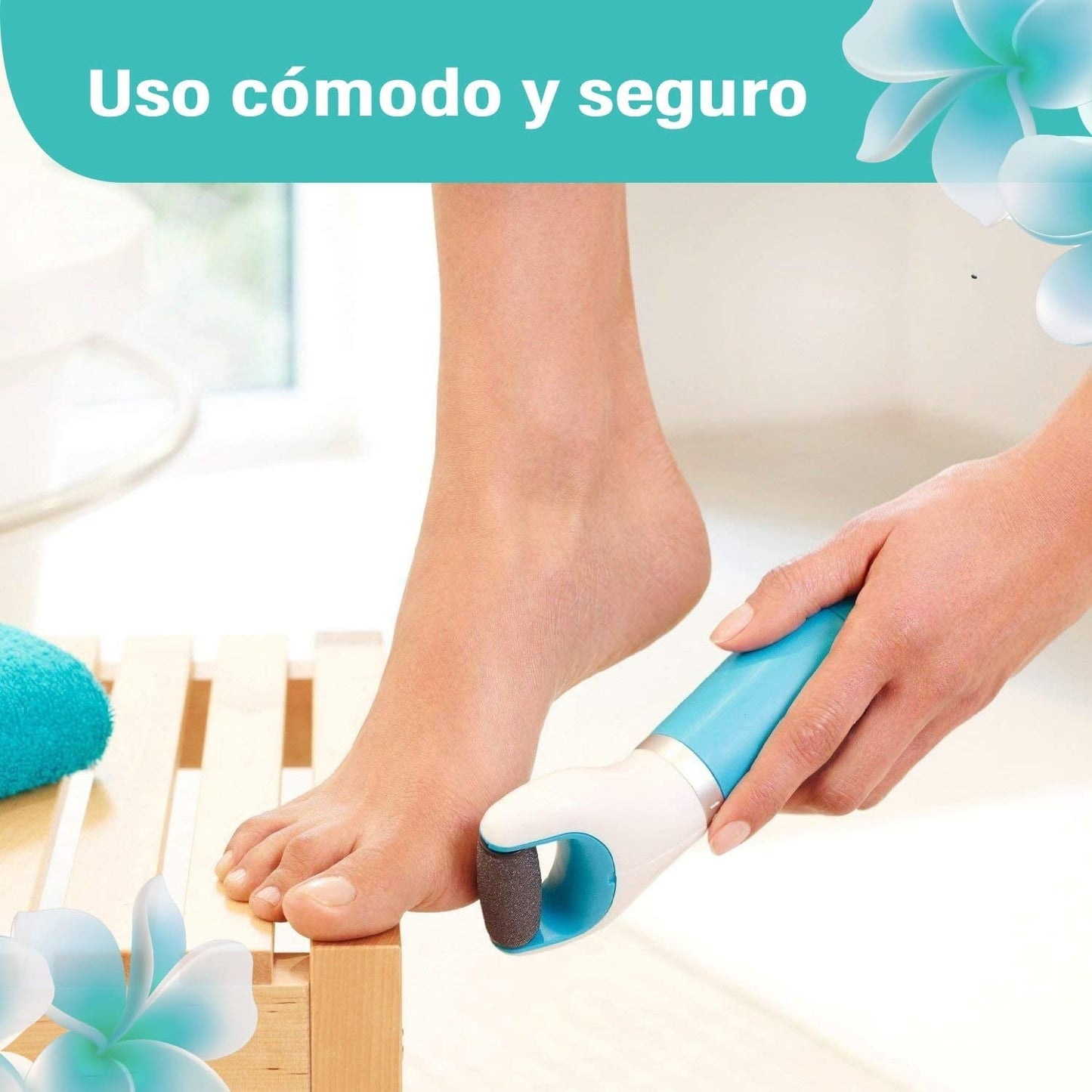 Removedor y Exfoliador de Pies Eléctrico